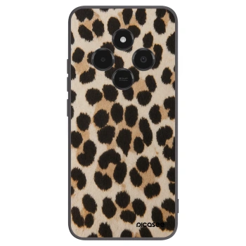 Picasee Μαύρη θήκη σιλικόνης για Xiaomi Poco C75 - Brown Tiger