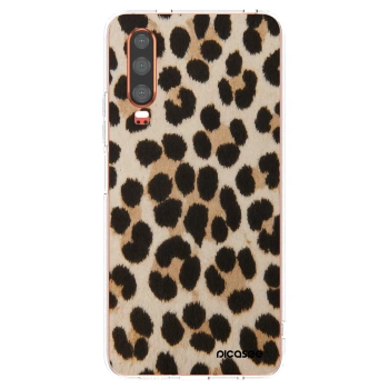Picasee διαφανής θήκη σιλικόνης Huawei P30 - Brown Tiger
