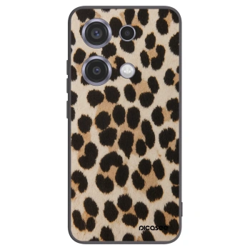 Picasee Μαύρη θήκη σιλικόνης για Xiaomi Redmi Note 14S - Brown Tiger