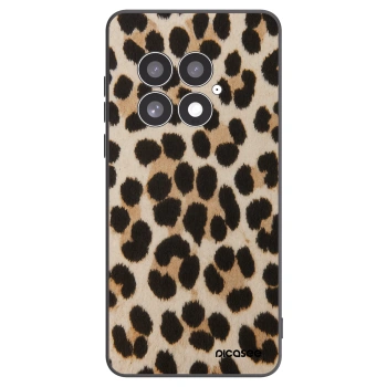 Picasee Μαύρη θήκη σιλικόνης για OnePlus 13 5G - Brown Tiger