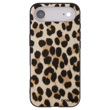 Picasee Μαύρη θήκη σιλικόνης για Apple iPhone Air - Brown Tiger