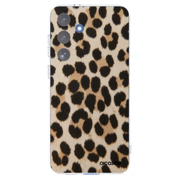 Picasee διαφανής θήκη σιλικόνης Samsung Galaxy S25 FE 5G - Brown Tiger