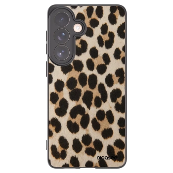Picasee Μαύρη θήκη σιλικόνης για Samsung Galaxy S26+ - Brown Tiger