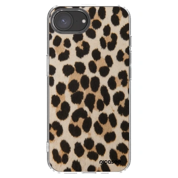 Picasee διαφανής θήκη σιλικόνης Apple iPhone 17e - Brown Tiger