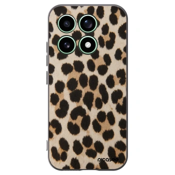 Picasee Μαύρη θήκη σιλικόνης για Xiaomi 17 - Brown Tiger