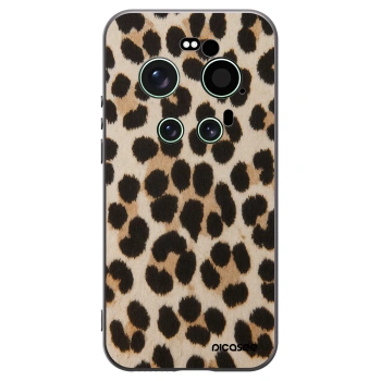 Picasee Μαύρη θήκη σιλικόνης για Xiaomi 17 Ultra - Brown Tiger