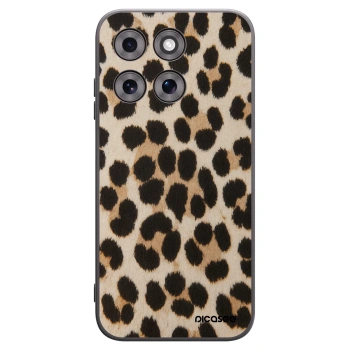 Picasee Μαύρη θήκη σιλικόνης για Motorola Moto G77 - Brown Tiger