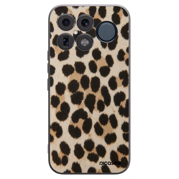 Picasee Μαύρη θήκη σιλικόνης για Xiaomi Poco F8 Ultra - Brown Tiger