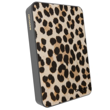 Picasee Powerbank με MagSafe 10 000 mAh Γκρί - Brown Tiger