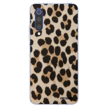 Picasee διαφανής θήκη σιλικόνης Xiaomi Mi 9 SE - Brown Tiger