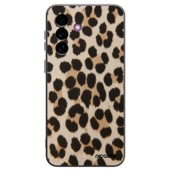 Picasee Μαύρη θήκη σιλικόνης για Samsung Galaxy A37 - Brown Tiger