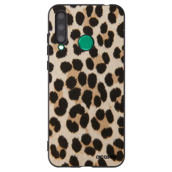 Picasee Μαύρη θήκη σιλικόνης για Honor 20 Lite - Brown Tiger