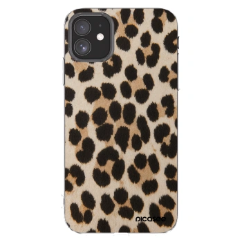 Picasee διαφανής θήκη σιλικόνης Apple iPhone 11 - Brown Tiger