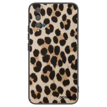 Picasee Μαύρη θήκη σιλικόνης για Huawei Nova 5T - Brown Tiger