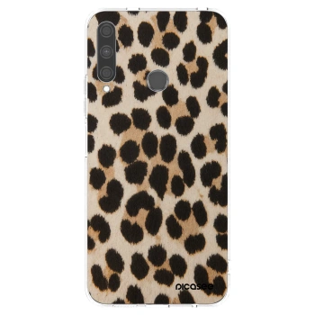 Picasee διαφανής θήκη σιλικόνης Huawei P40 Lite E - Brown Tiger