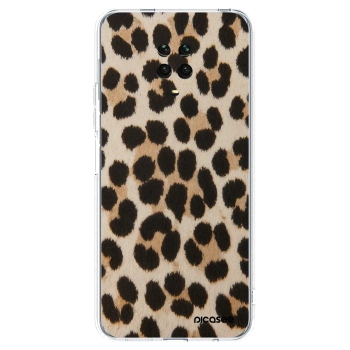 Picasee διαφανής θήκη σιλικόνης Xiaomi Redmi Note 9 Pro - Brown Tiger