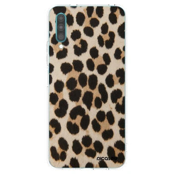 Picasee διαφανής θήκη σιλικόνης Samsung Galaxy A30s A307F - Brown Tiger