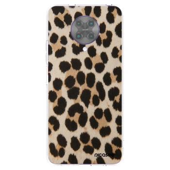 Picasee διαφανής θήκη σιλικόνης Xiaomi Poco F2 Pro - Brown Tiger