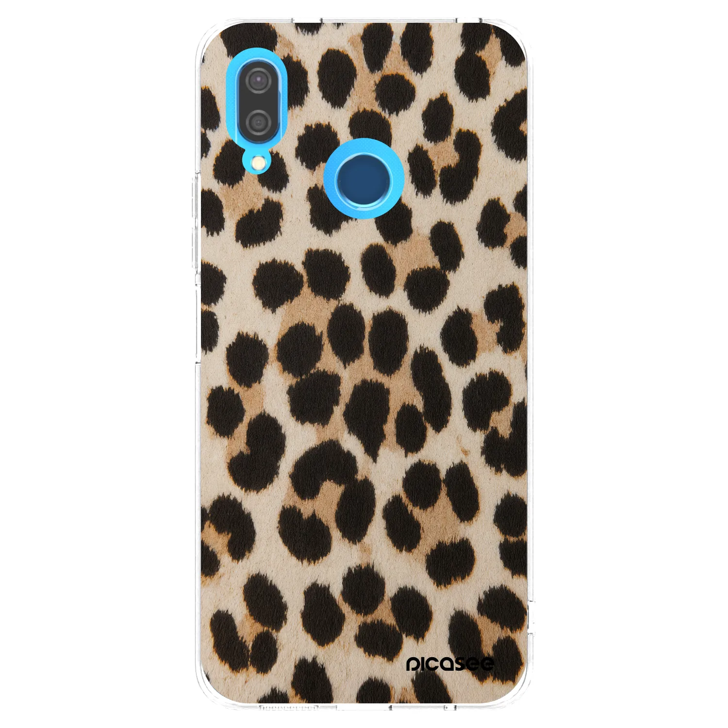 Picasee διαφανής θήκη σιλικόνης Huawei P20 Lite - Brown Tiger