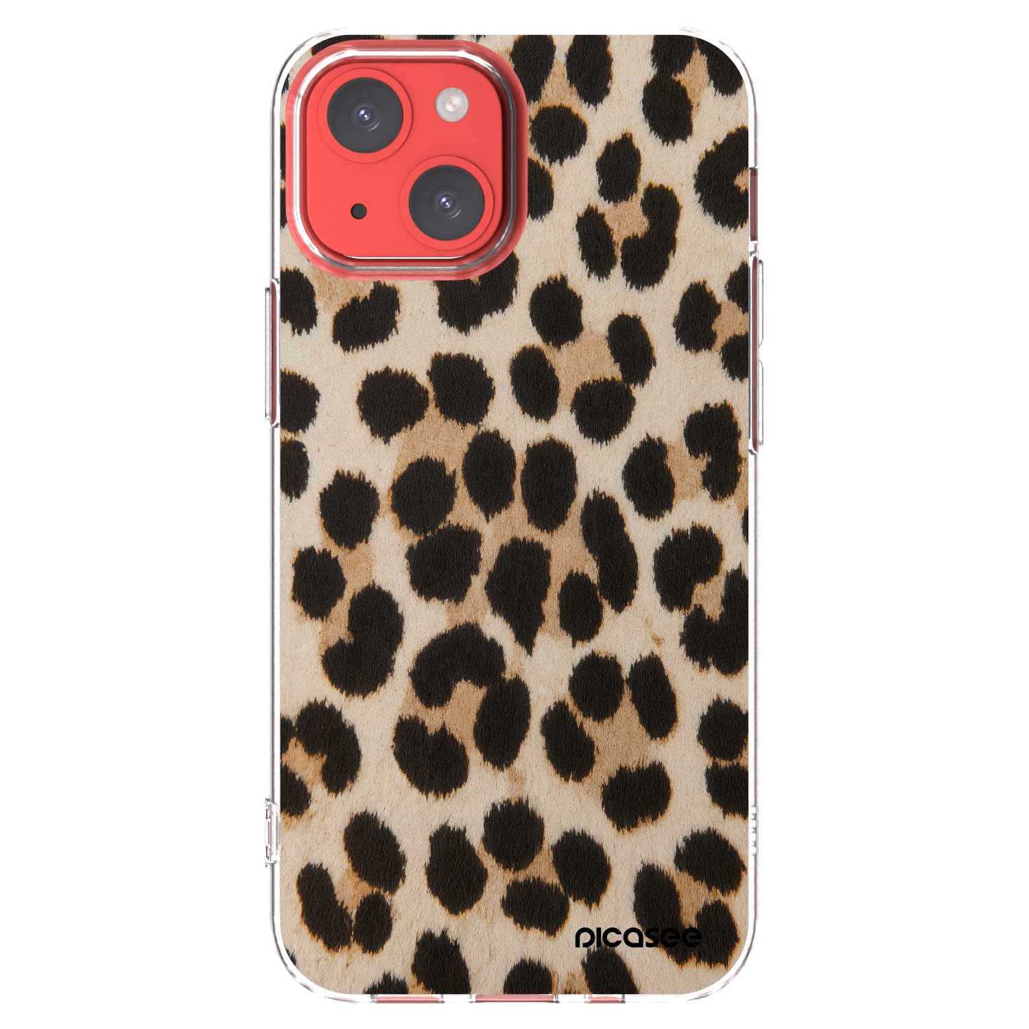 Picasee διαφανής θήκη σιλικόνης Apple iPhone 13 mini - Brown Tiger
