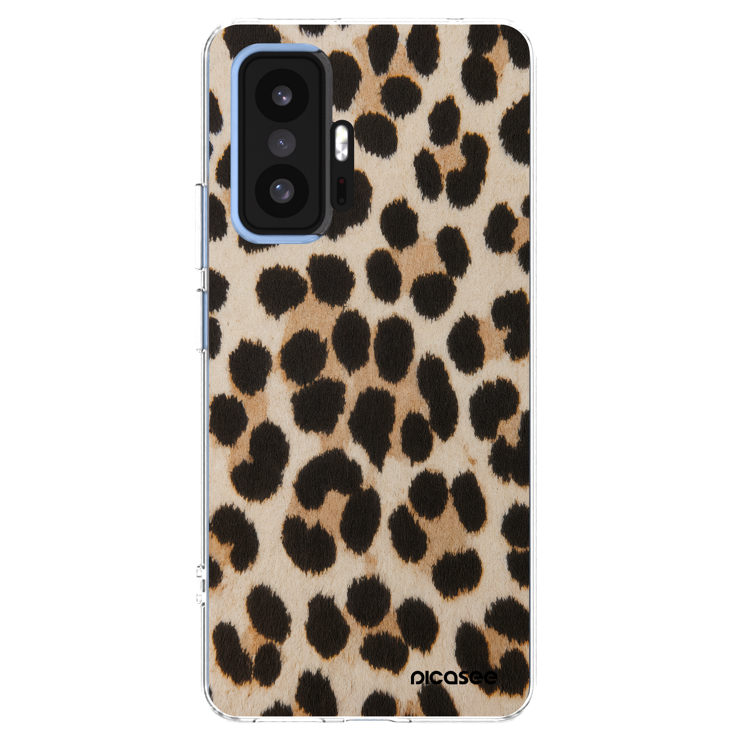 Picasee διαφανής θήκη σιλικόνης Xiaomi 11T - Brown Tiger