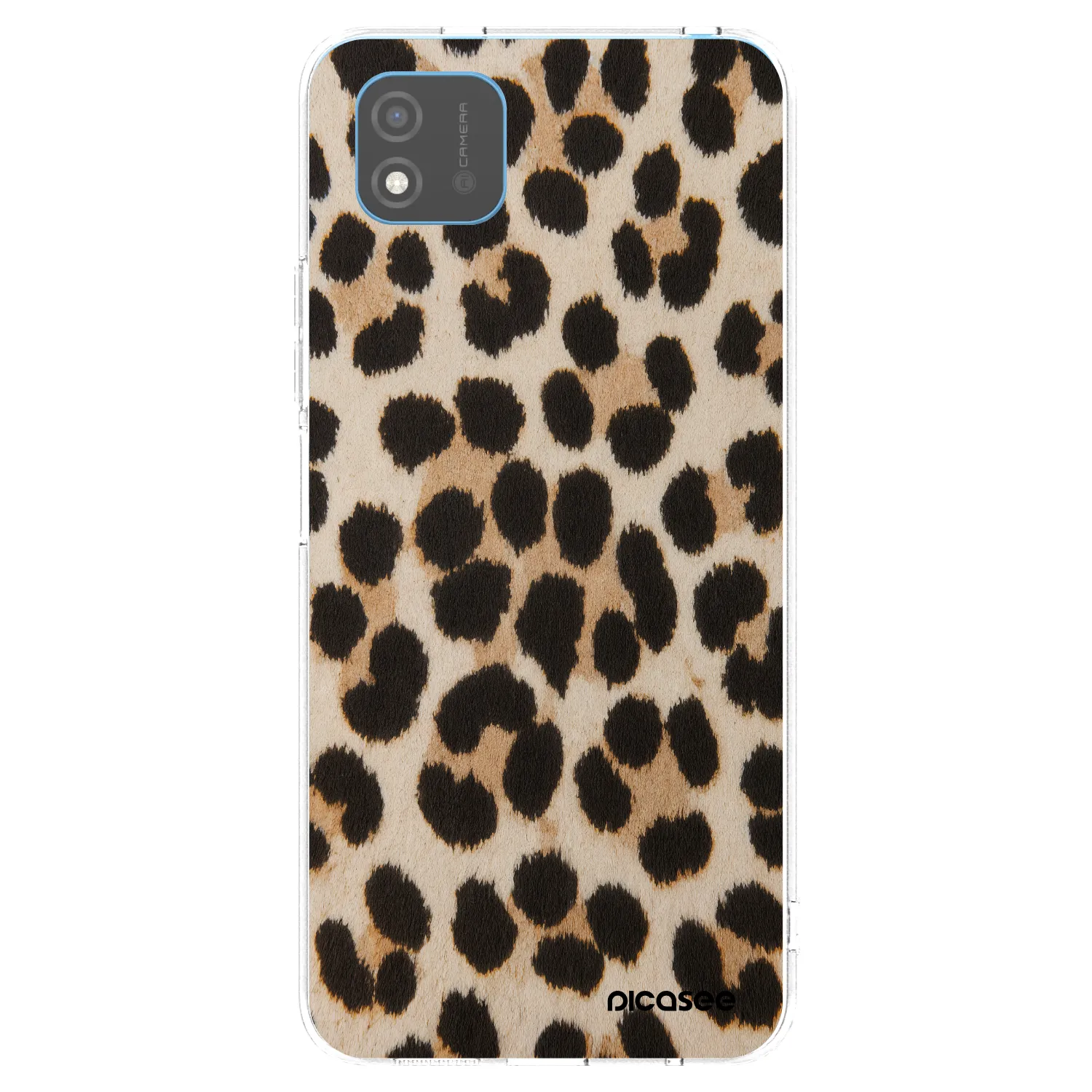 Picasee διαφανής θήκη σιλικόνης Realme C11 (2021) - Brown Tiger