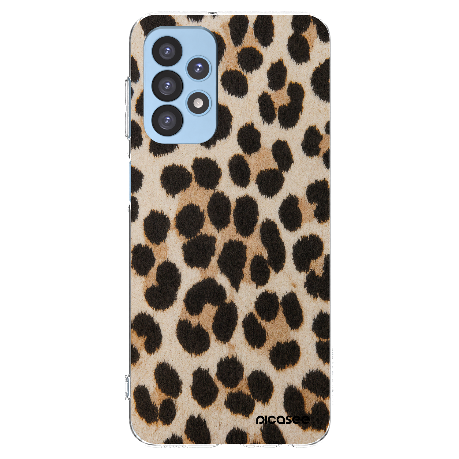 Picasee διαφανής θήκη σιλικόνης Samsung Galaxy A23 A235F 4G - Brown Tiger