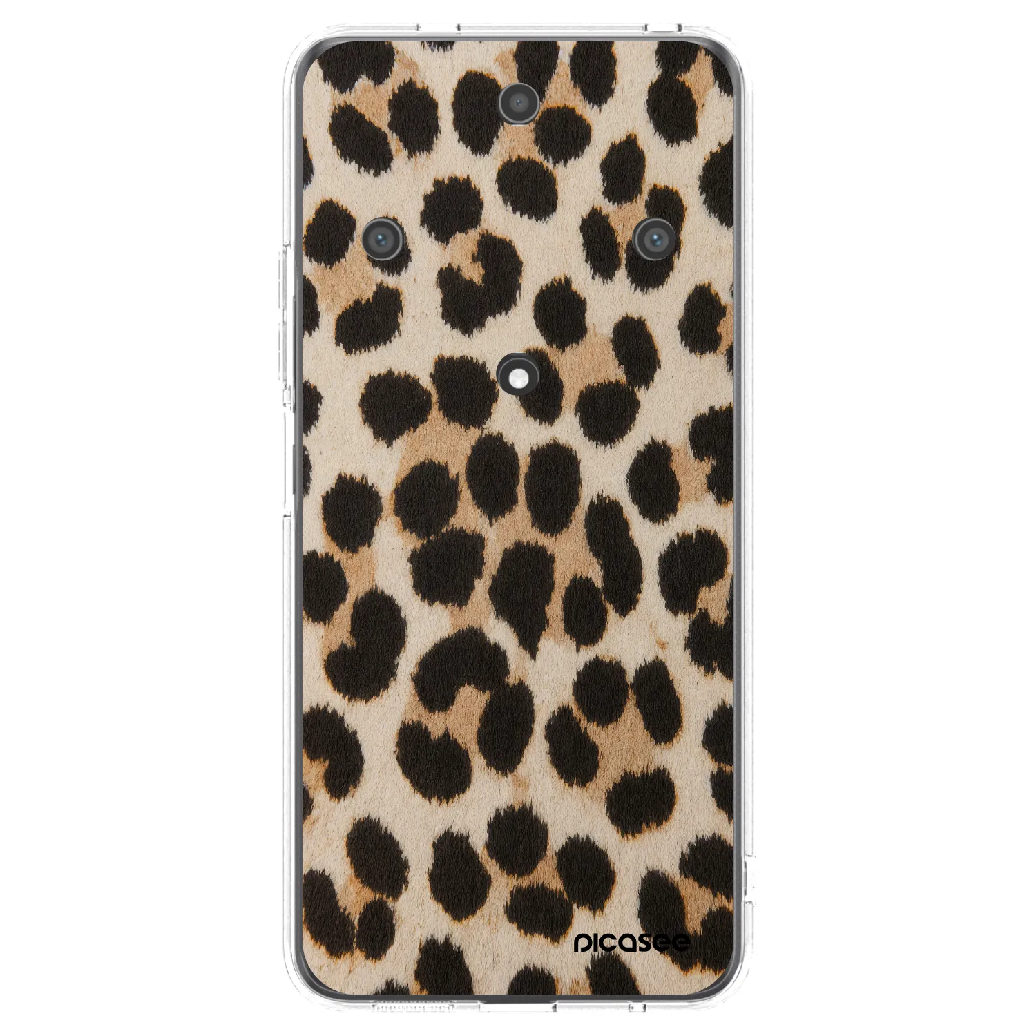 Picasee διαφανής θήκη σιλικόνης Honor Magic5 Lite 5G - Brown Tiger