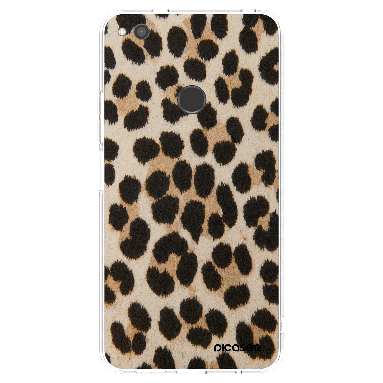 Picasee διαφανής θήκη σιλικόνης Huawei P9 Lite 2017 - Brown Tiger