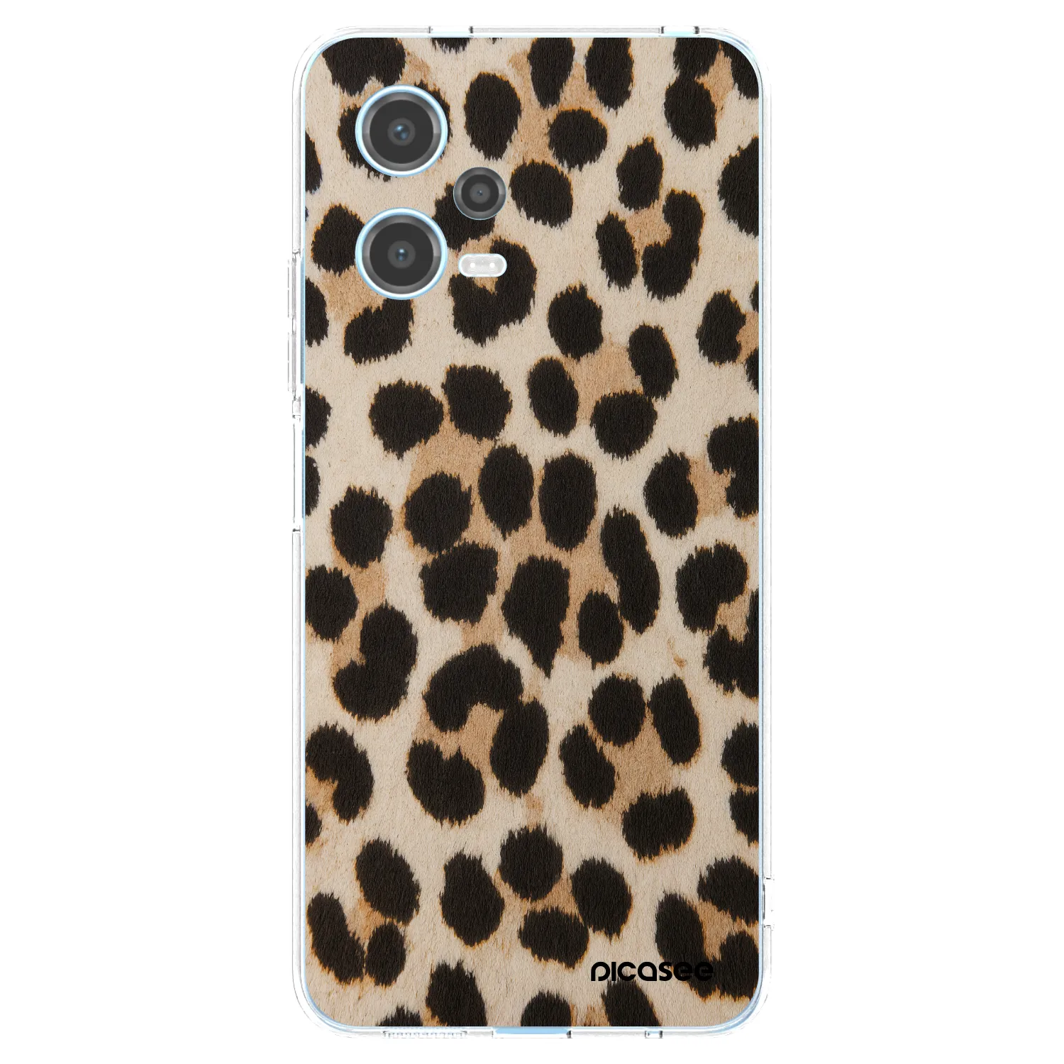 Picasee διαφανής θήκη σιλικόνης Xiaomi Redmi Note 12 5G - Brown Tiger
