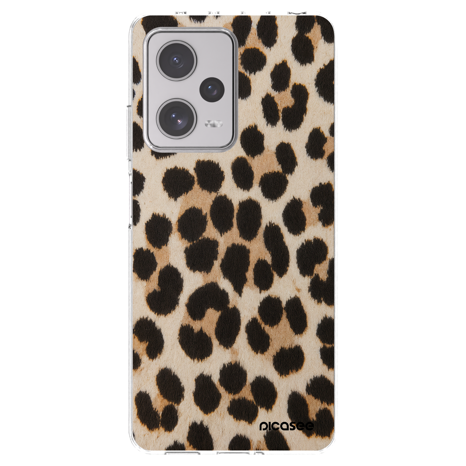Picasee διαφανής θήκη σιλικόνης Xiaomi Redmi Note 12 Pro+ 5G - Brown Tiger