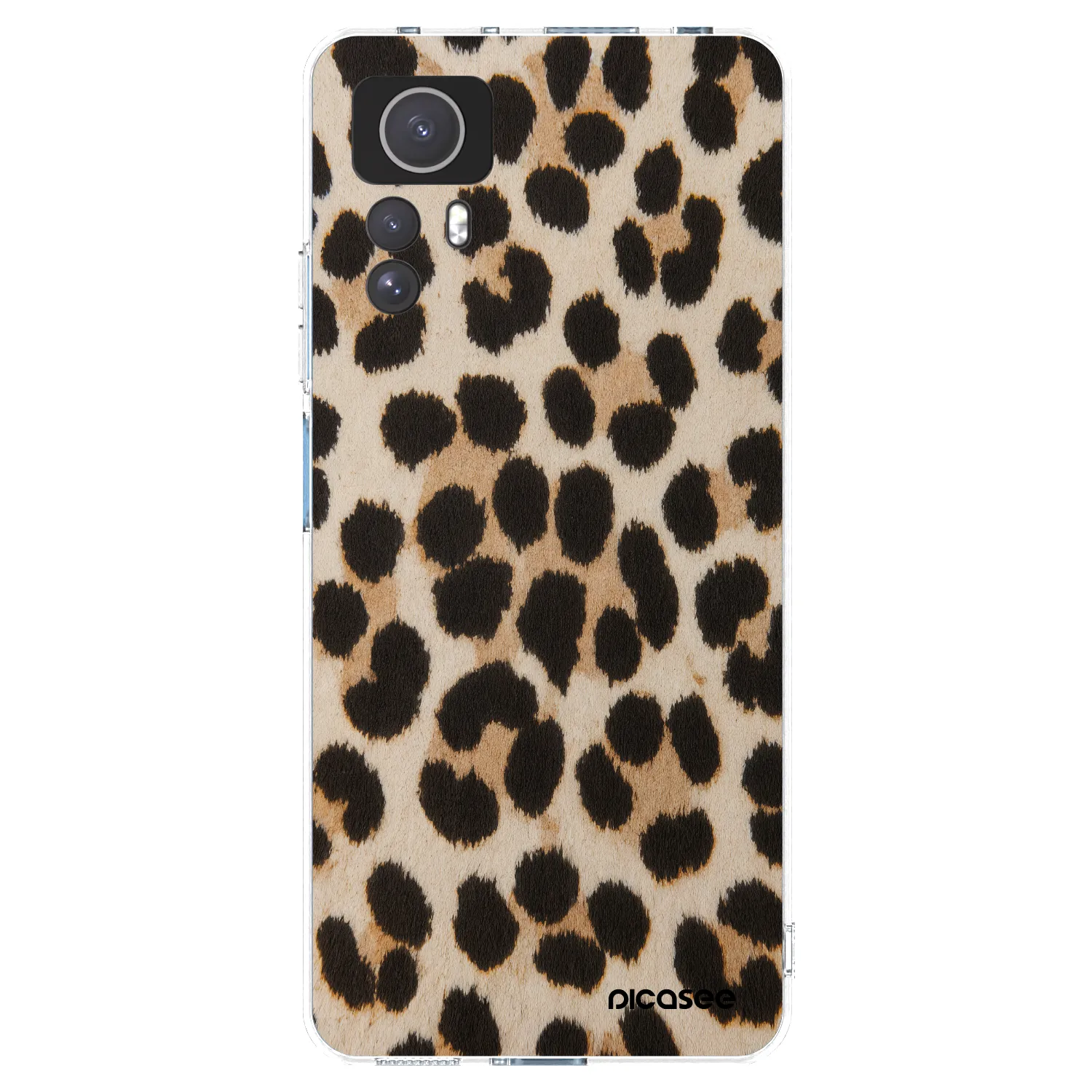 Picasee διαφανής θήκη σιλικόνης Xiaomi Redmi Note 12S - Brown Tiger