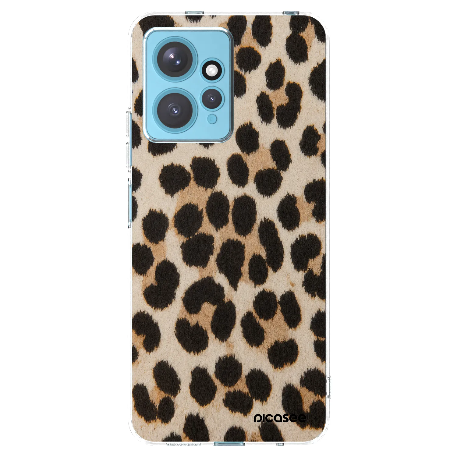 Picasee διαφανής θήκη σιλικόνης Xiaomi Redmi Note 12 4G - Brown Tiger