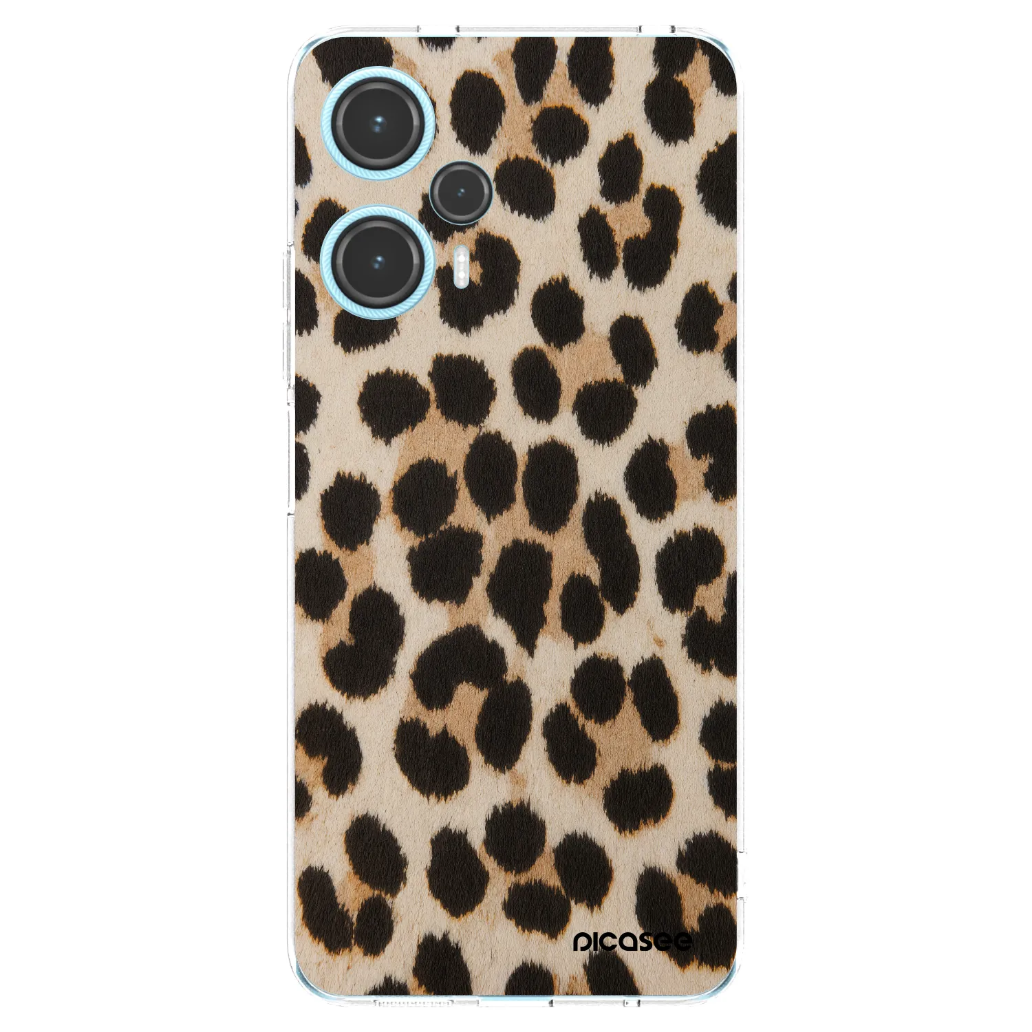 Picasee διαφανής θήκη σιλικόνης Xiaomi Poco F5 - Brown Tiger
