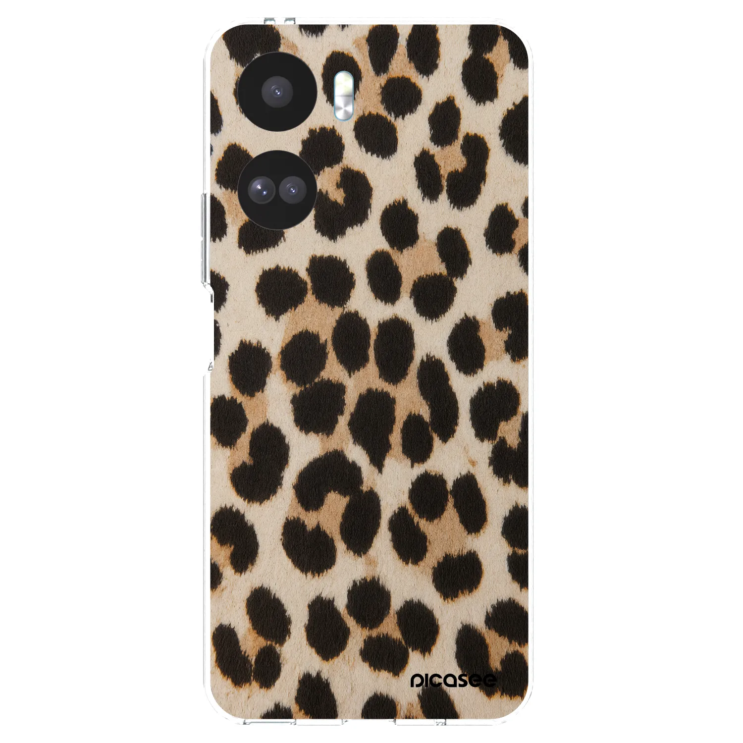 Picasee διαφανής θήκη σιλικόνης Honor 90 Lite 5G - Brown Tiger