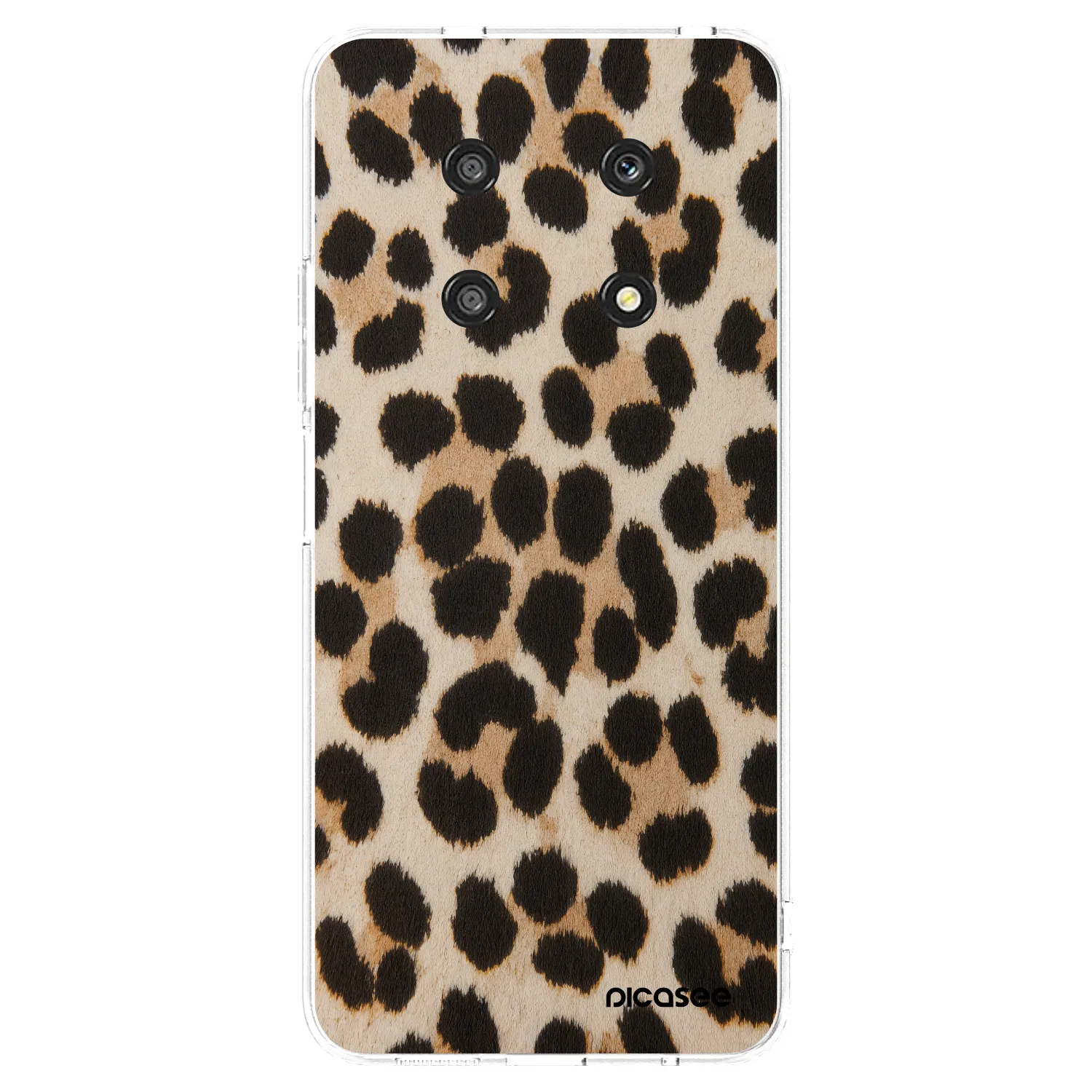 Picasee διαφανής θήκη σιλικόνης Honor Magic4 Lite 5G - Brown Tiger