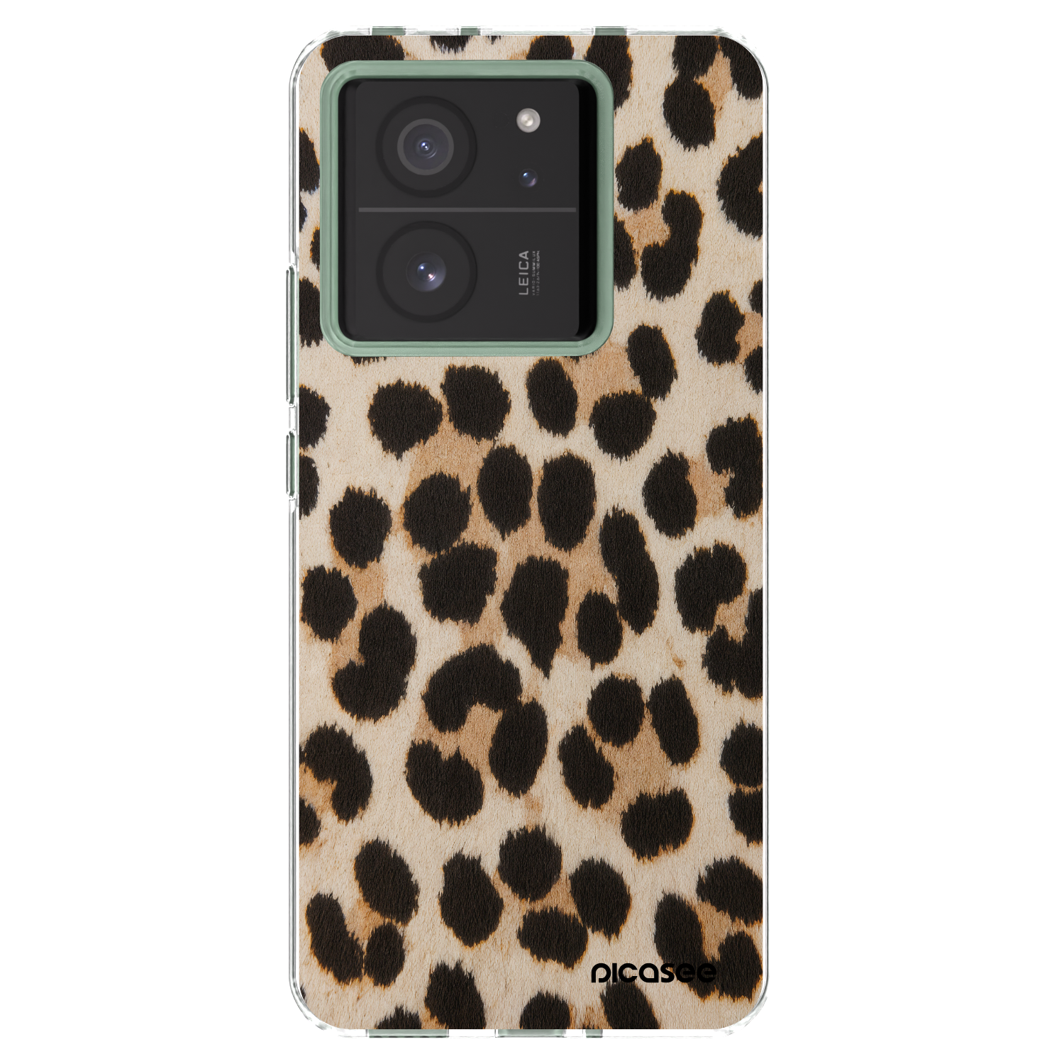 Picasee διαφανής θήκη σιλικόνης Xiaomi 13T Pro - Brown Tiger