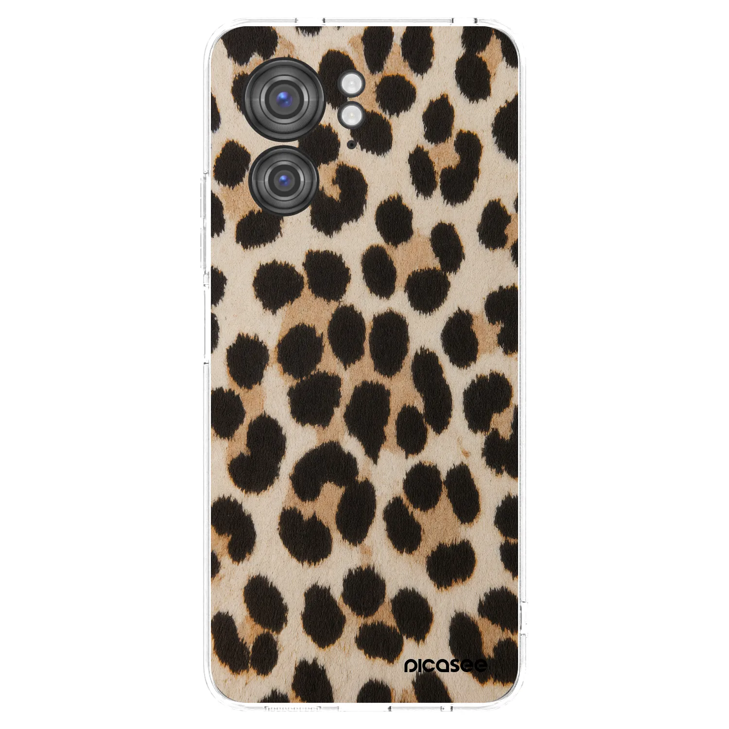 Picasee διαφανής θήκη σιλικόνης Motorola Edge 40 - Brown Tiger