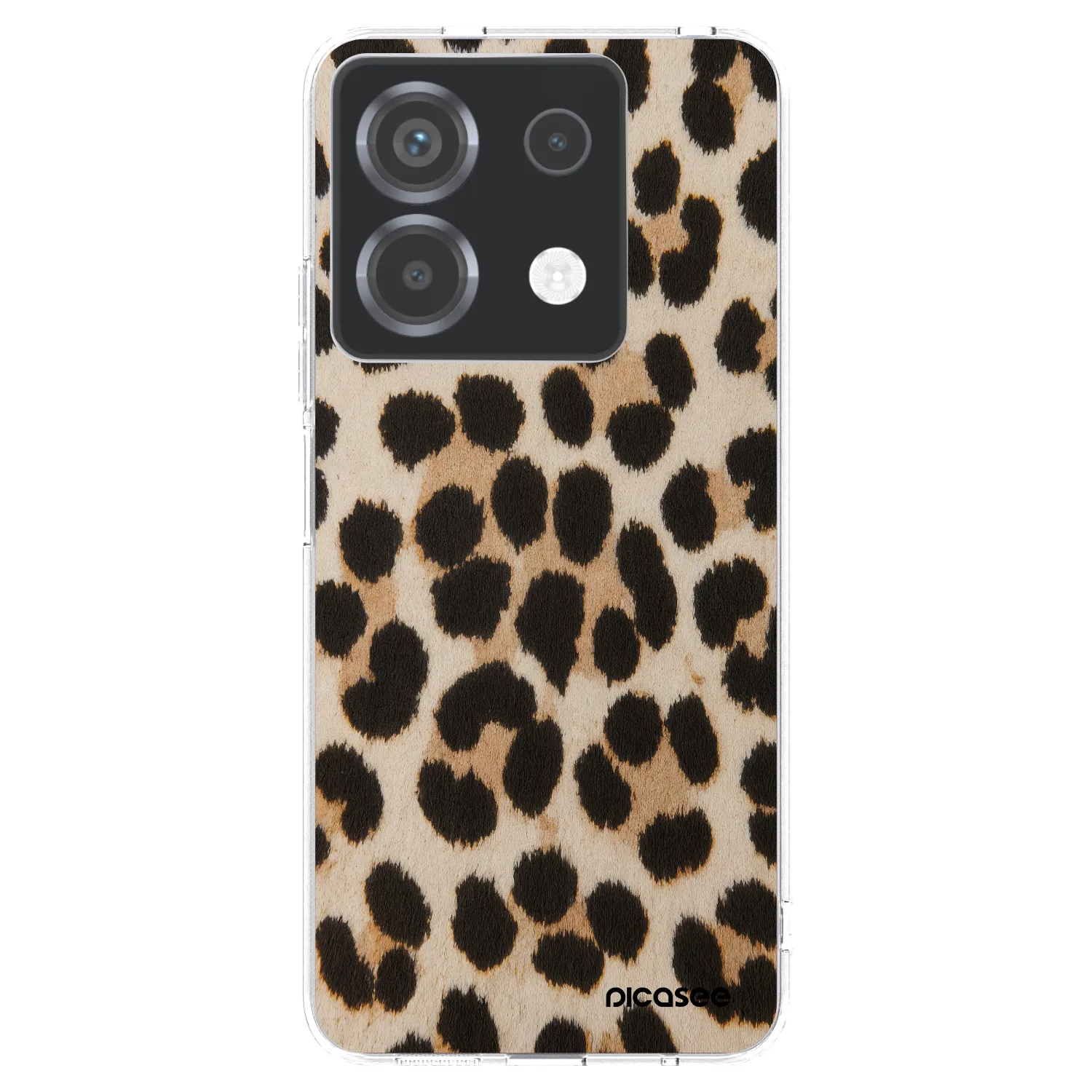 Picasee διαφανής θήκη σιλικόνης Xiaomi Poco X6 - Brown Tiger