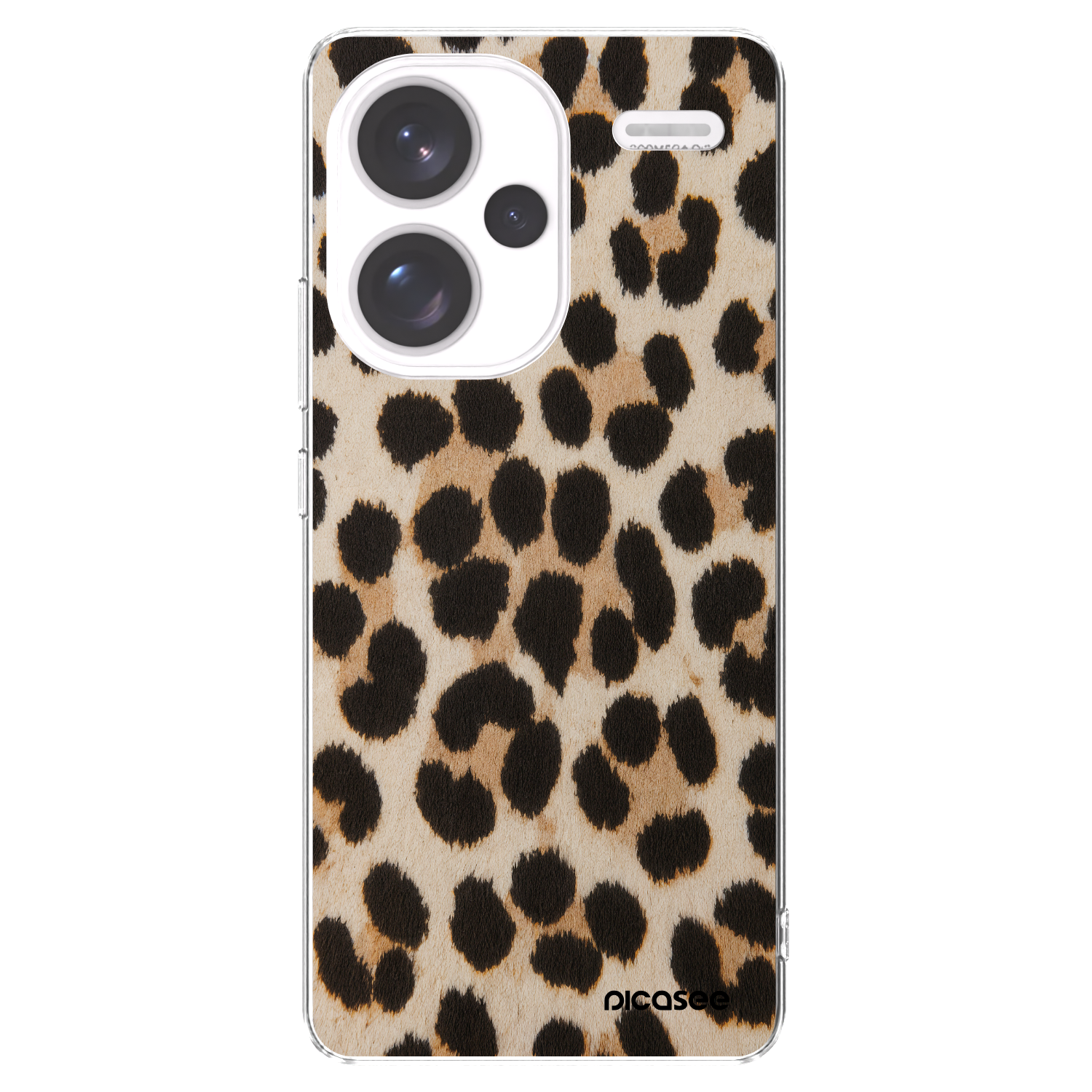 Picasee διαφανής θήκη σιλικόνης Xiaomi Redmi Note 13 Pro+ 5G - Brown Tiger