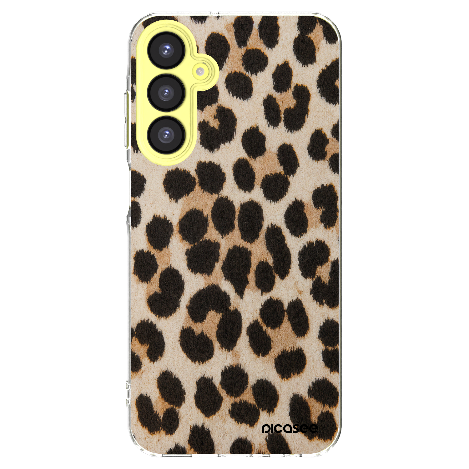 Picasee διαφανής θήκη σιλικόνης Samsung Galaxy A25 A256B 5G - Brown Tiger