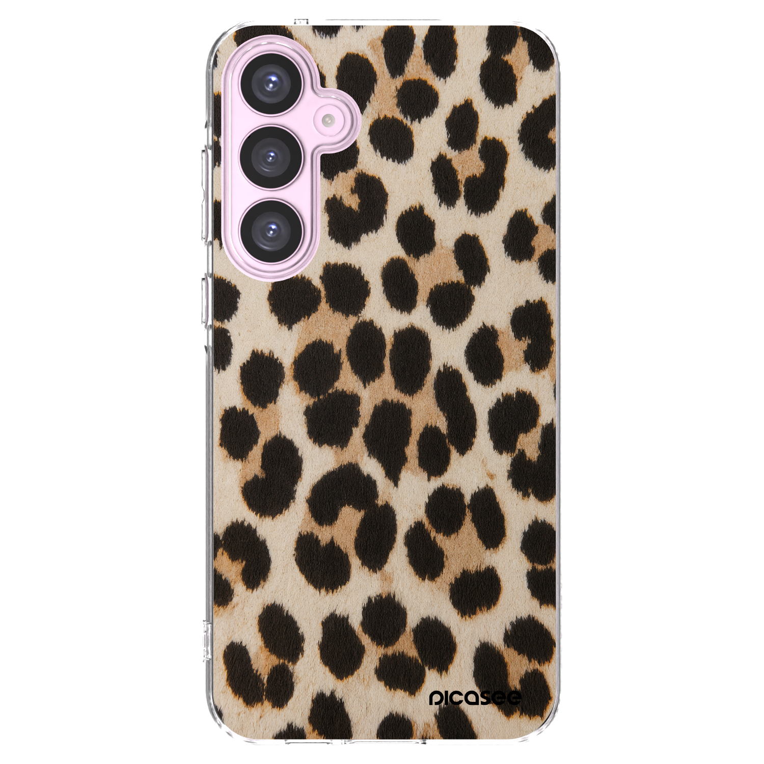 Picasee διαφανής θήκη σιλικόνης Samsung Galaxy A55 5G A556B - Brown Tiger
