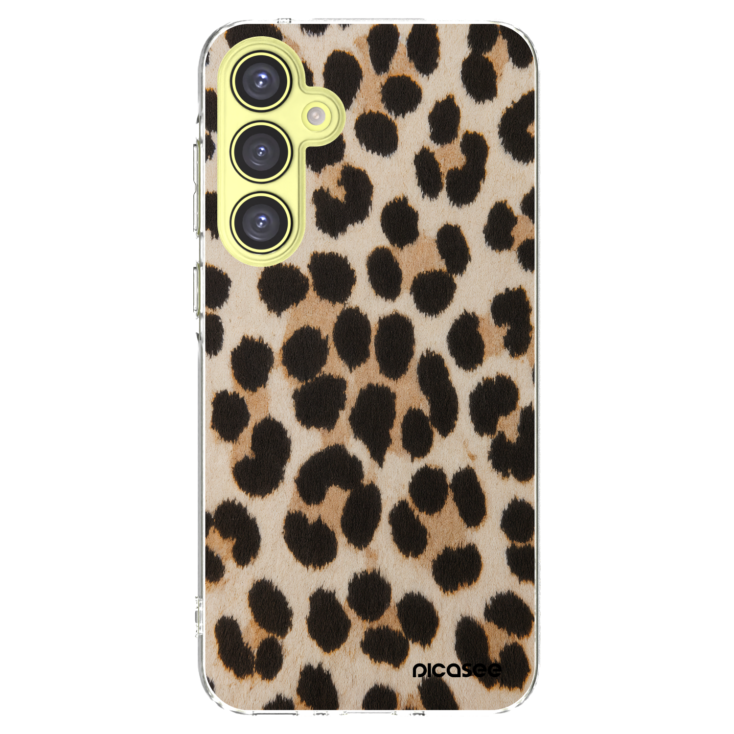Picasee διαφανής θήκη σιλικόνης Samsung Galaxy A35 5G A356B - Brown Tiger