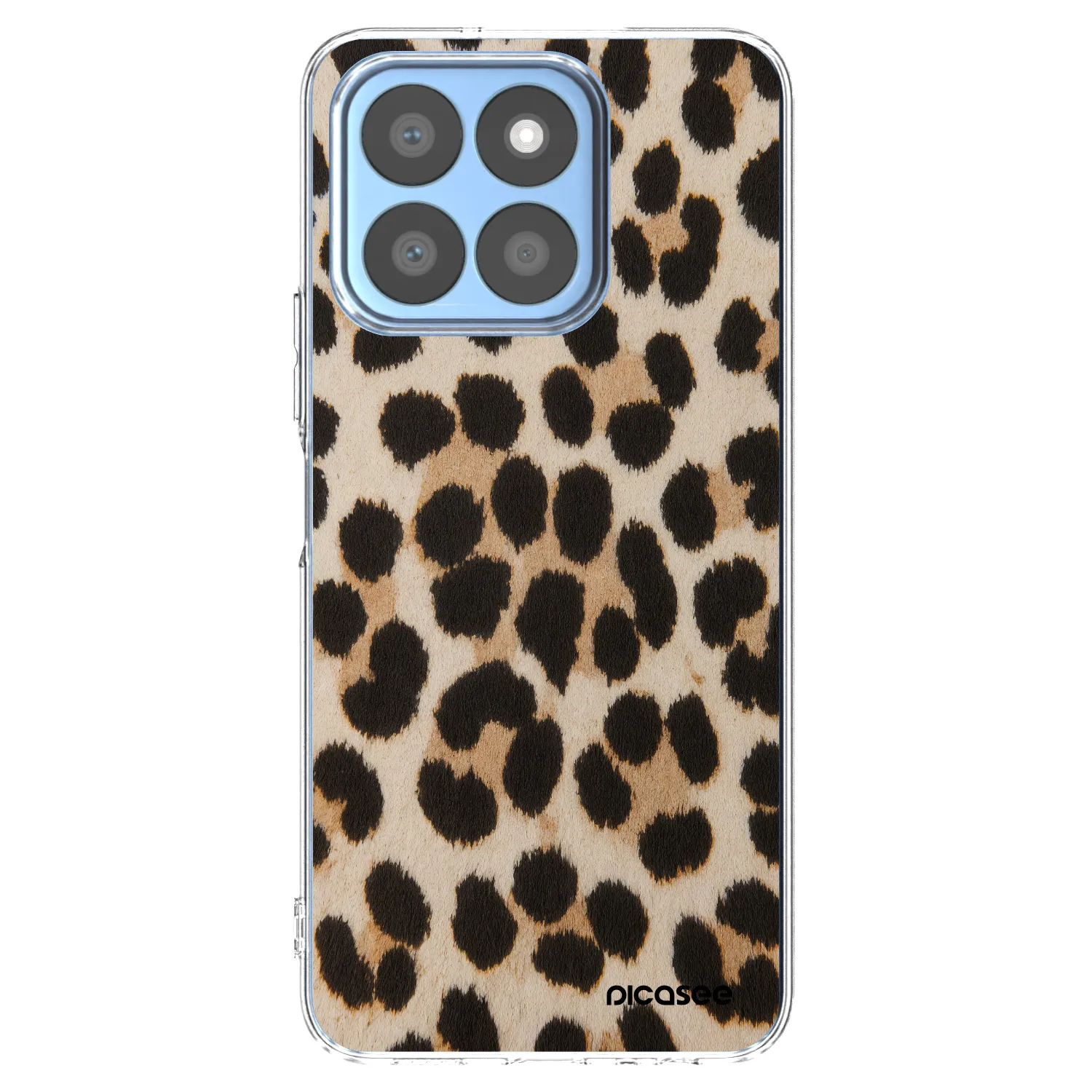 Picasee διαφανής θήκη σιλικόνης Honor X8b - Brown Tiger