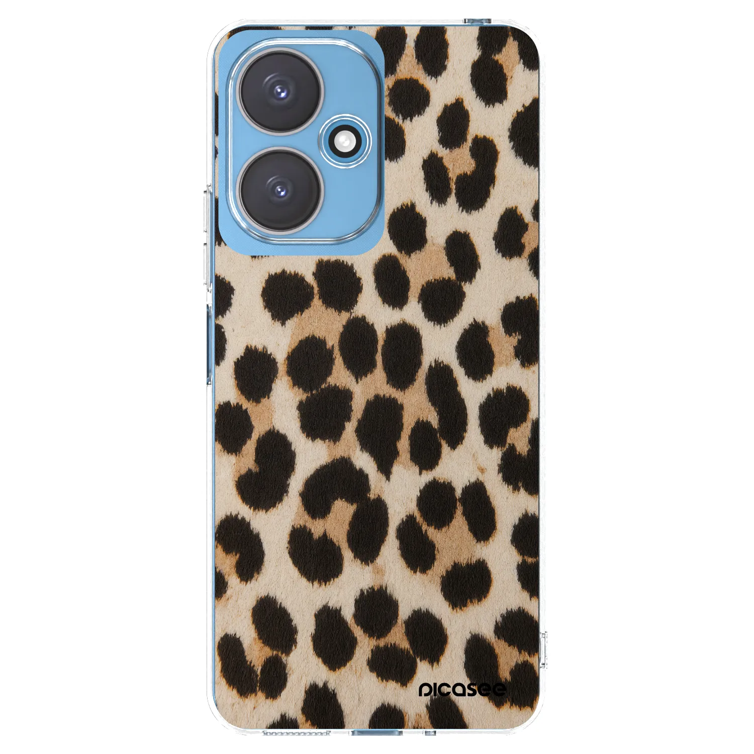 Picasee διαφανής θήκη σιλικόνης Xiaomi Redmi 13C 5G - Brown Tiger