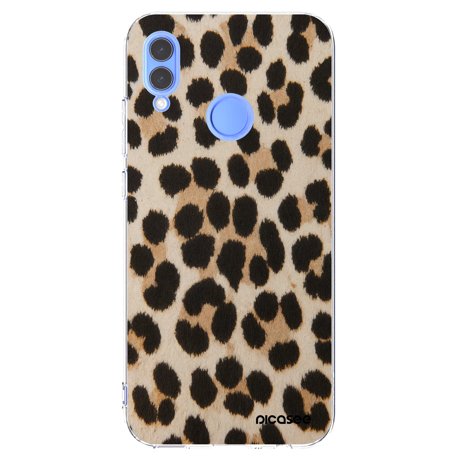 Picasee διαφανής θήκη σιλικόνης Honor 10 Lite - Brown Tiger