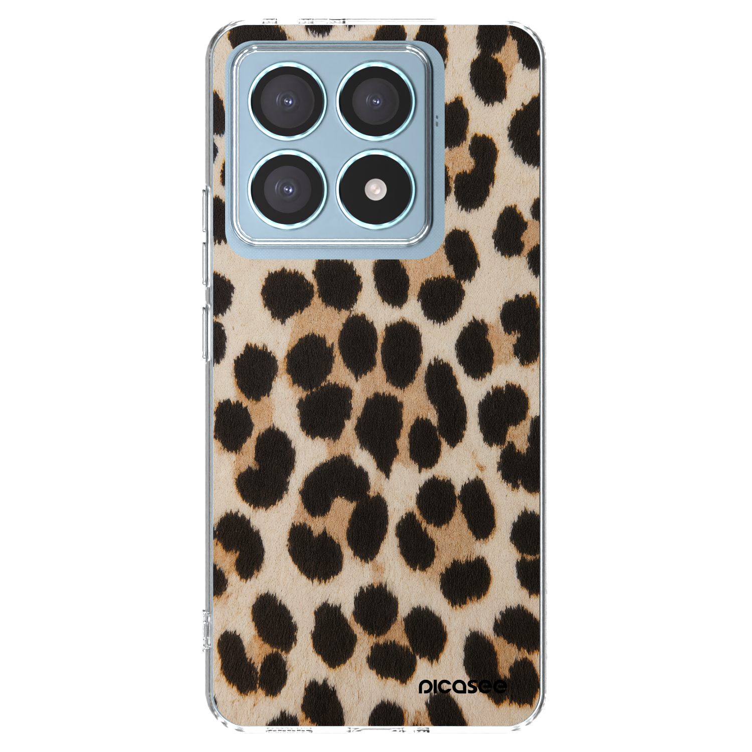 Picasee διαφανής θήκη σιλικόνης Xiaomi 14T Pro - Brown Tiger