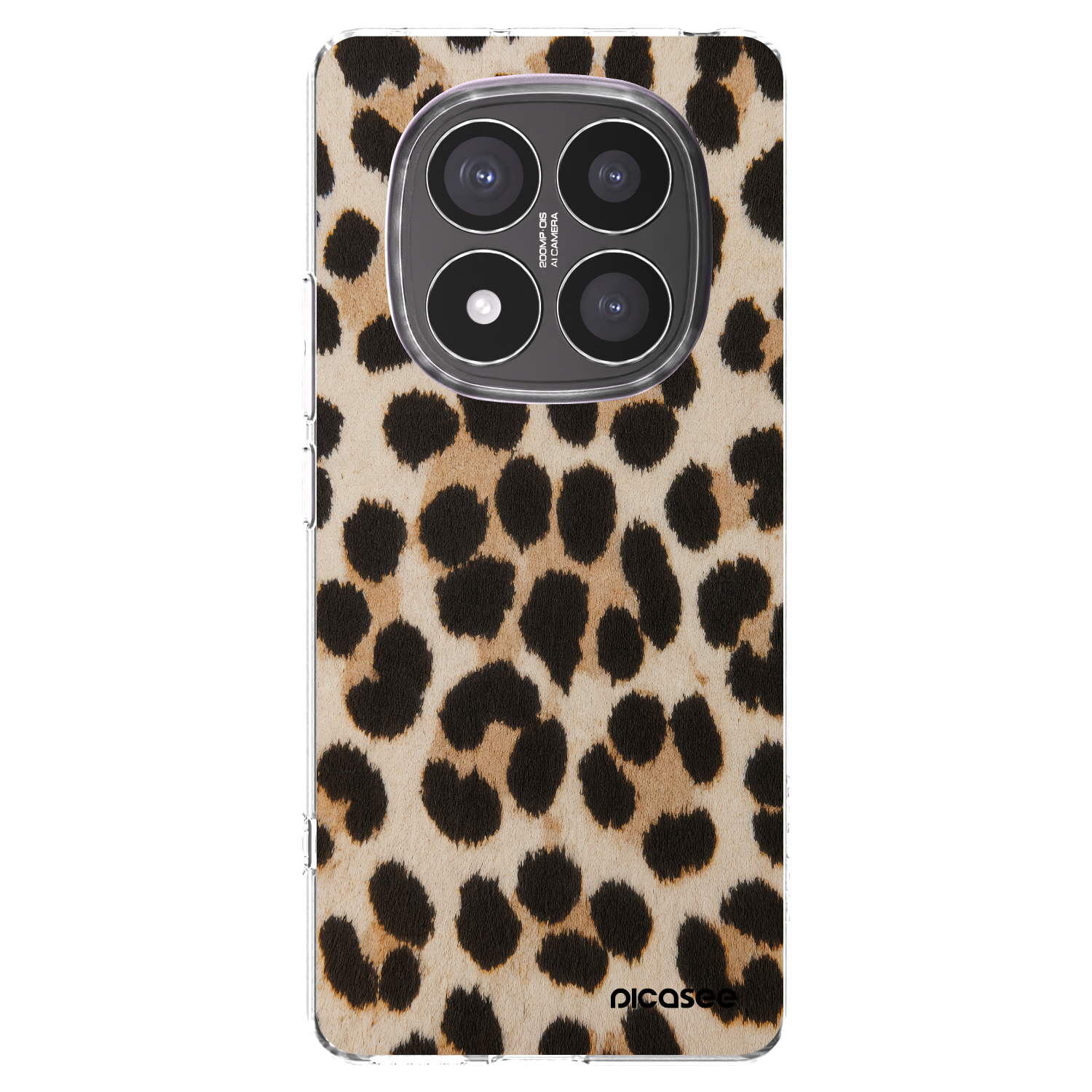 Picasee διαφανής θήκη σιλικόνης Xiaomi Redmi Note 14 Pro+ 5G - Brown Tiger