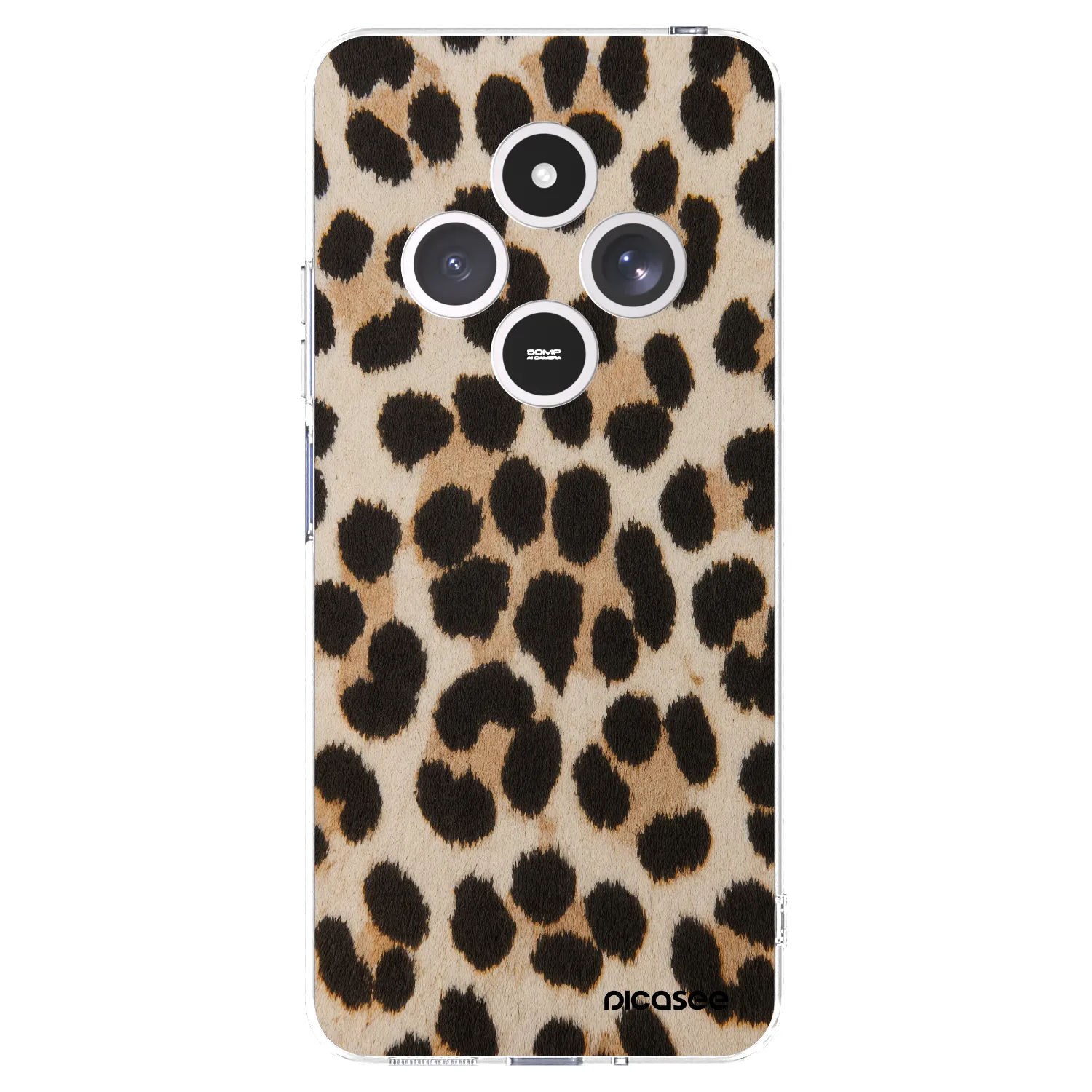 Picasee διαφανής θήκη σιλικόνης Xiaomi Redmi 14C - Brown Tiger