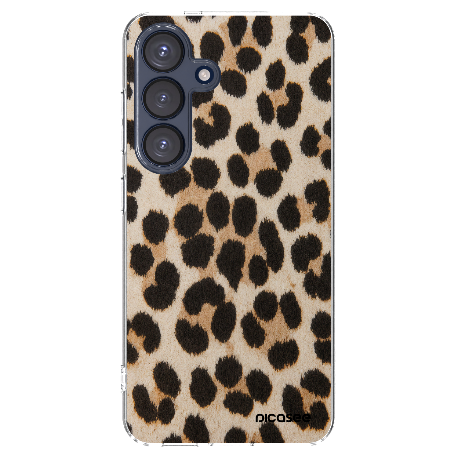 Picasee διαφανής θήκη σιλικόνης Samsung Galaxy S25 5G - Brown Tiger